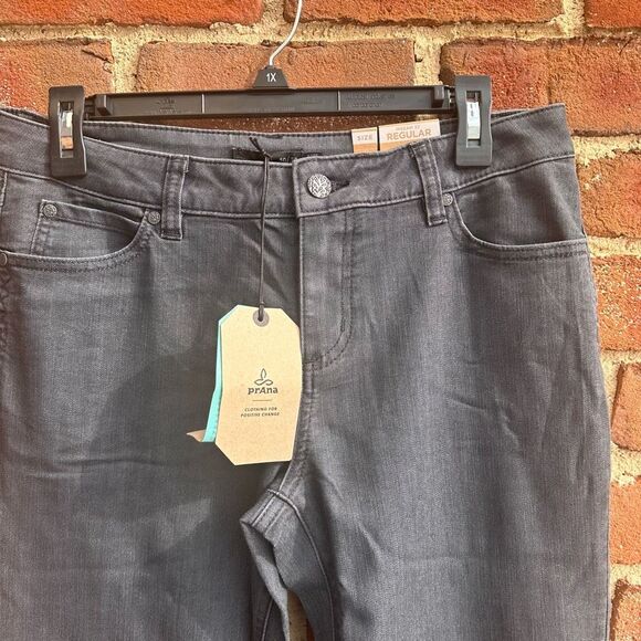 Prana $99 Jada jeans denim solid boot cut women's size 10 NEW - Picture 4 of 9